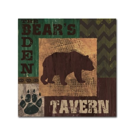 Fiona Stokes-Gilbert 'Bear’s Den Tavern' Canvas Art,18x18